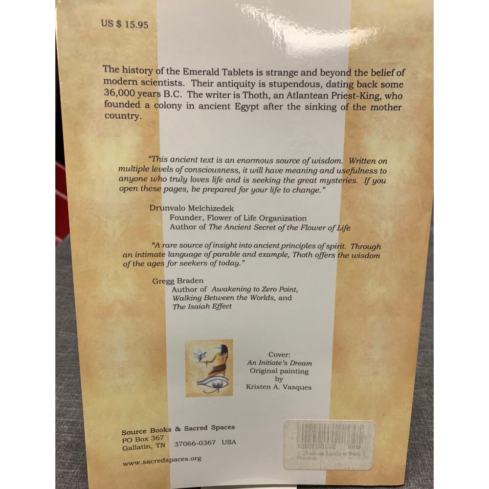 The Emerald Tablets of Thoth-The-Atlantean - Doreal 2006 Printing - Picture 5 of 6